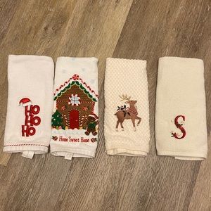 Christmas kitchen towels